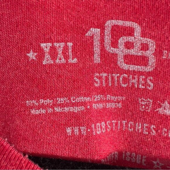 108 Stitches Red Archie Bradley Beard Arizona Diamondbacks Graphic Tee 0709 - Picture 5 of 7